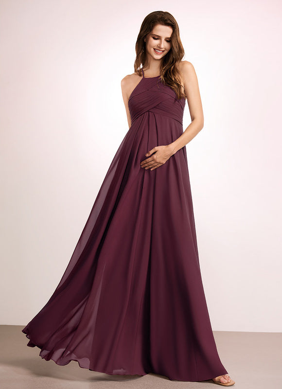 Robe Trapèze Violet Serein
