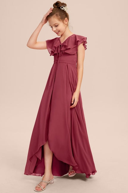 Robe Trapèze Mousseline Sable - gallery 3