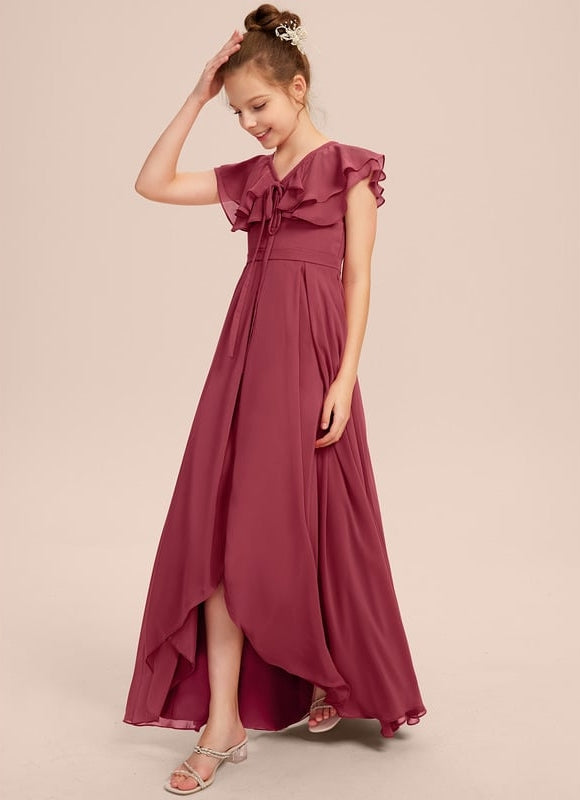 Robe Trapèze Mousseline Sable - gallery 3