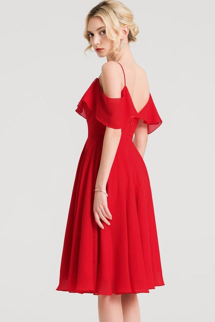 Robe Trapèze Émeraude Volante - gallery 2