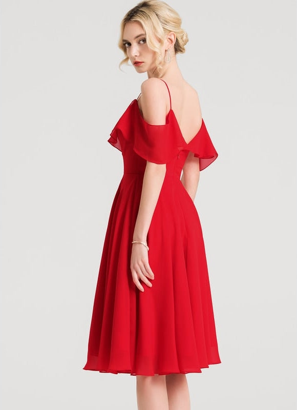 Robe Trapèze Émeraude Volante - gallery 2