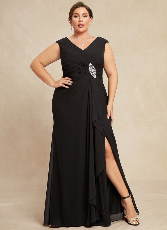 Robe Trapèze Nuit Marine Chic - gallery 7