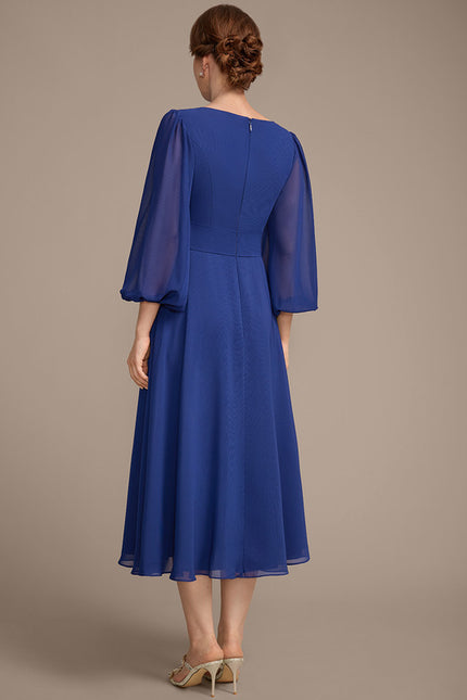 Robe Trapèze Chic Cristal Plissé - gallery 6