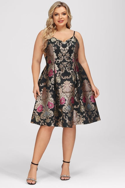 Robe Trapèze Flamme Royale - gallery 6