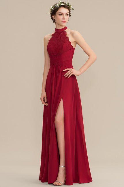 Robe Trapèze Gris Aérien Élégant - gallery 9