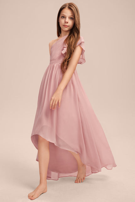 Robe Trapèze Rosée Flottante - gallery 5