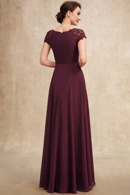 Robe Trapèze Velours De Minuit - gallery 5