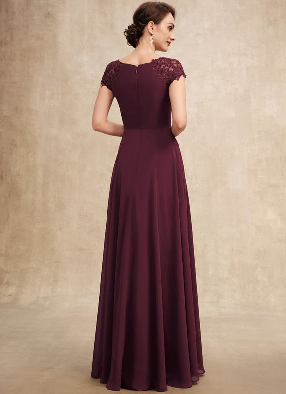 Robe Trapèze Velours De Minuit - gallery 5