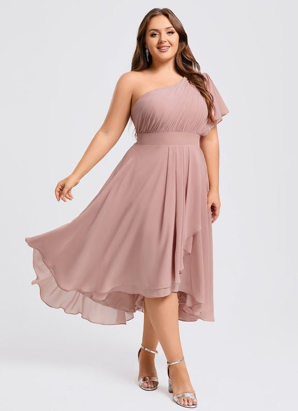 Robe Trapeze Rose - gallery 5