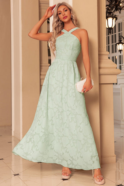 Robe Trapèze Aube Verte - gallery 6