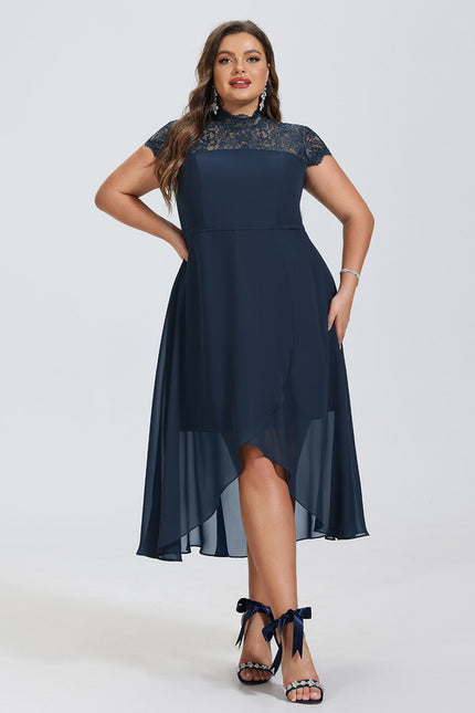 Robe Trapèze Onde Marine - gallery 7