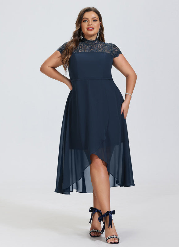 Robe Trapèze Onde Marine - gallery 7