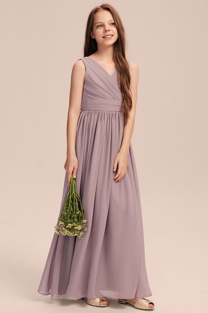 Robe Trapèze Lilas Douceur - gallery 2
