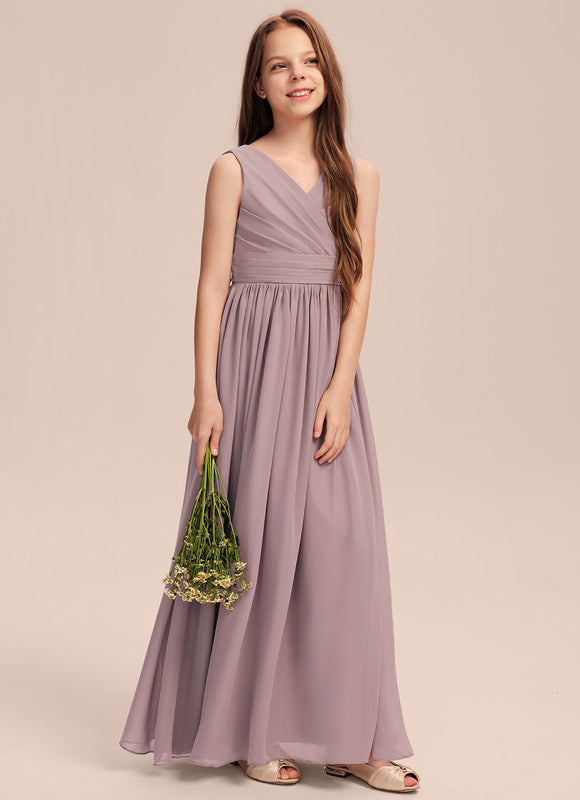 Robe Trapèze Lilas Douceur - gallery 2
