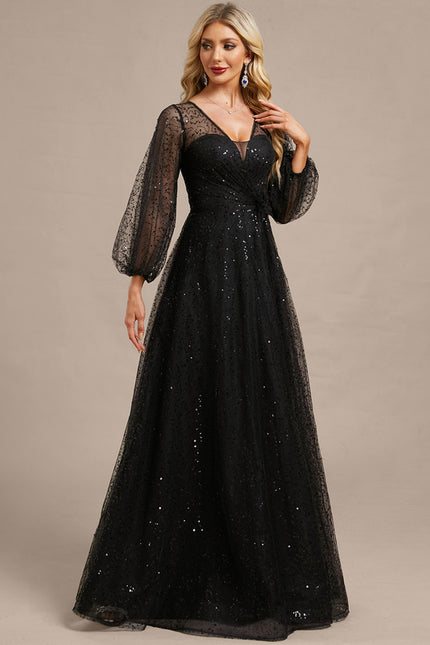 Robe Trapèze Étoilée Chic - gallery 5