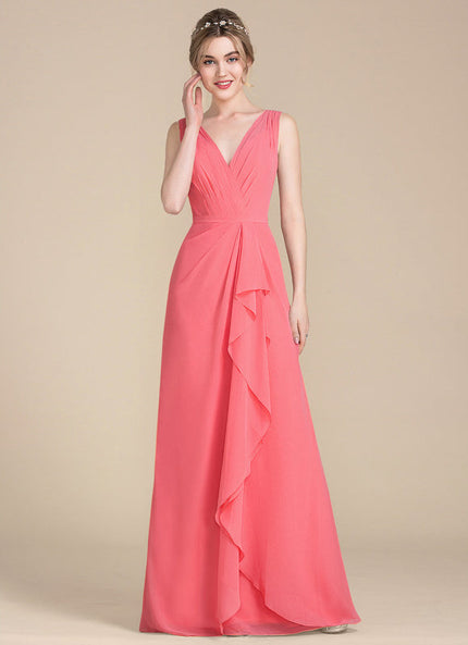 Robe Trapèze Mousseline Fendue