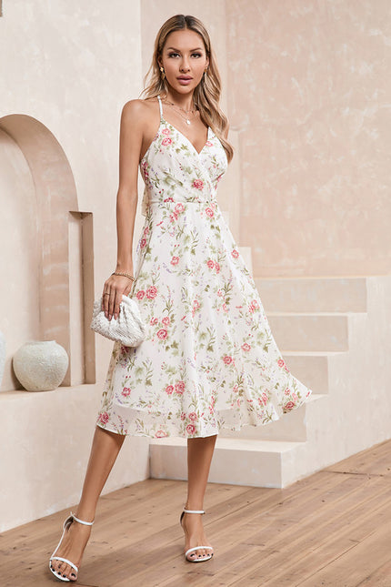 Robe Trapèze Fleur De Mousseline