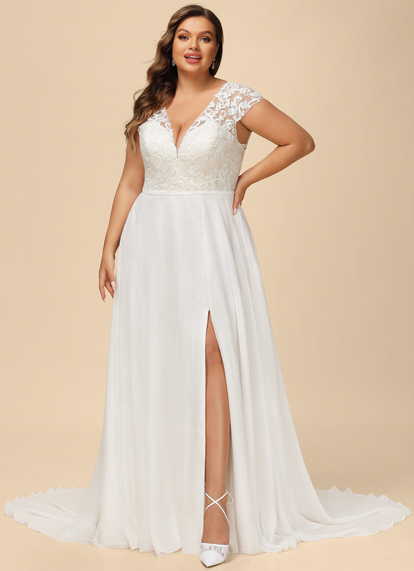 Robe Trapèze Éthérée Satinée - gallery 5