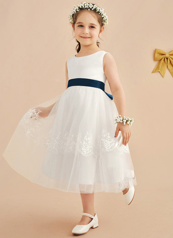 Robe Trapèze Cérémonie Enfant - gallery 4