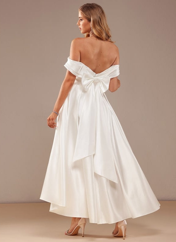 Robe Trapèze Lignée Évanescente - gallery 3