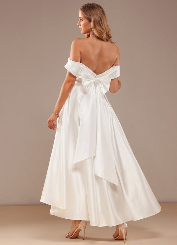Robe Trapèze Lignée Évanescente - gallery 3