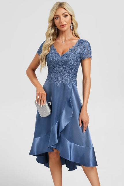 Robe Trapèze Asymétrique Chic - gallery 3