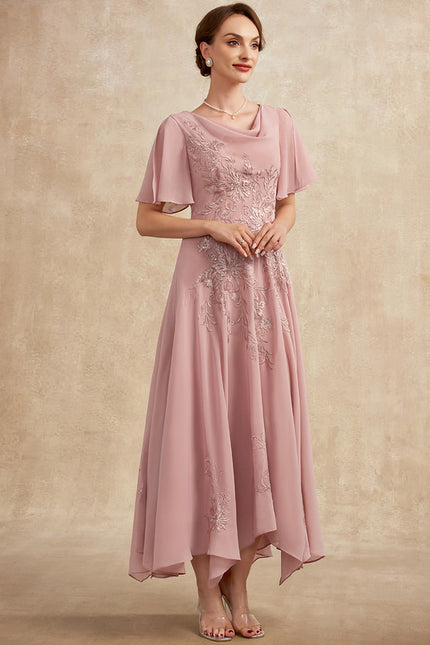 Robe Trapèze Féerie Rosée - gallery 3