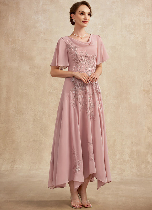 Robe Trapèze Féerie Rosée - gallery 3