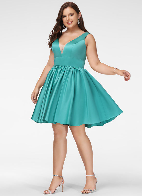 Robe Trapèze Nuit Satinée - gallery 9