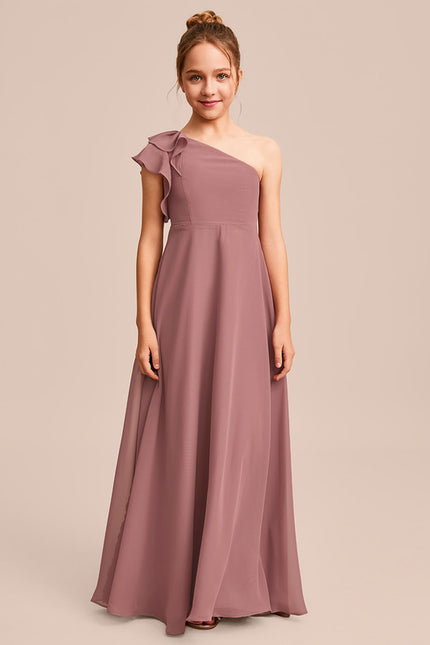 Robe Trapèze Verte Évanescente - gallery 3
