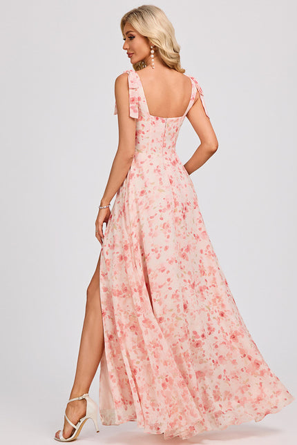 Robe Trapèze Élégante Vert Clair - gallery 5