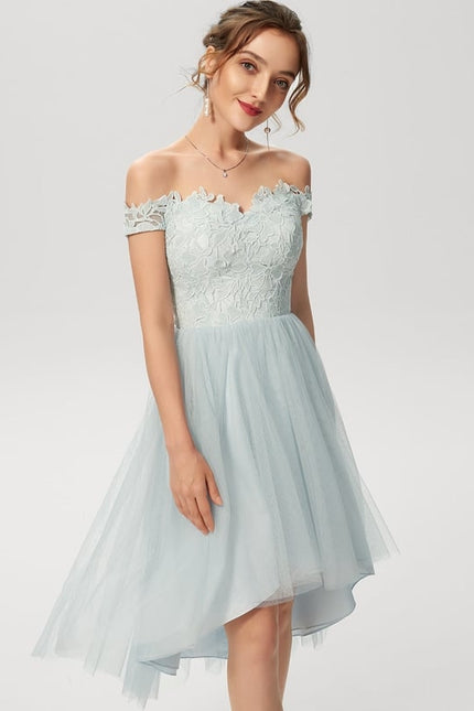 Robe Trapèze Tulle Aérien - gallery 3