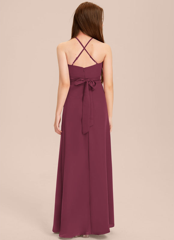 Robe Trapèze Cascade Prune - gallery 1