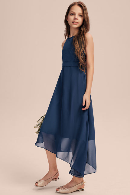 Robe Trapèze Aérienne Azur - gallery 5