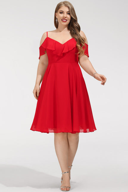 Robe Trapèze Émeraude Volante - gallery 8