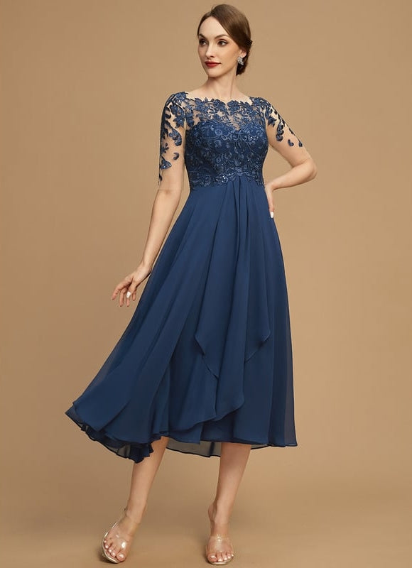 Robe Trapèze Étoile Nocturne - gallery 4