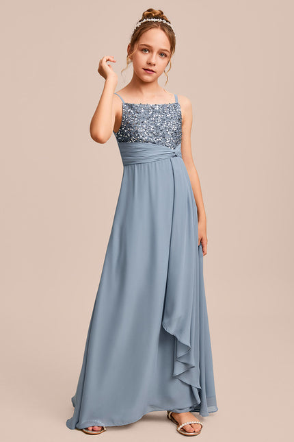 Robe Trapèze Mousseline Étoilée - gallery 1