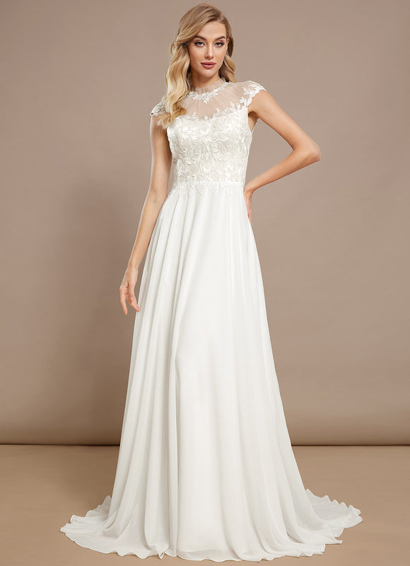 Robe Trapèze Élégance Tulle Couture - gallery 1