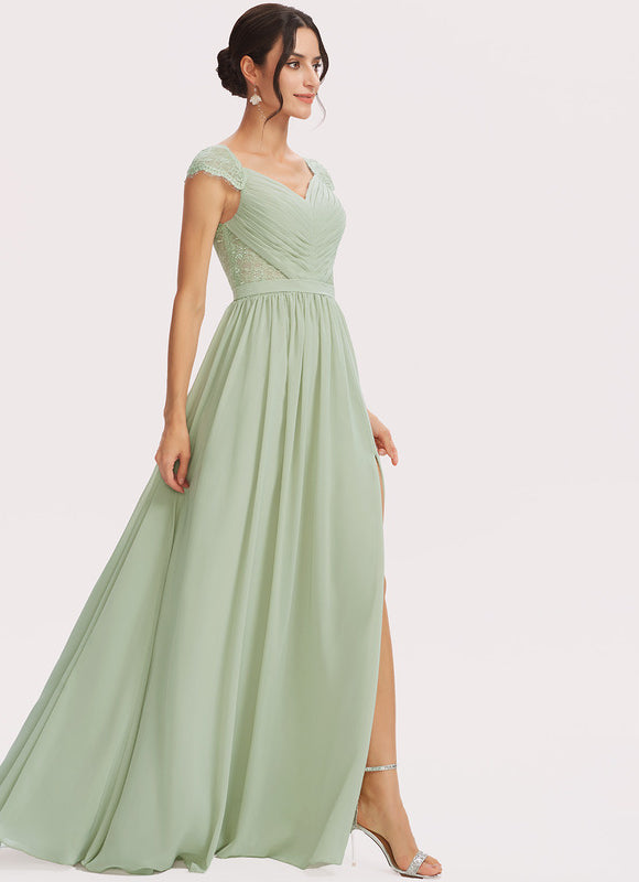 Robe Trapèze Chic Satinée - gallery 5