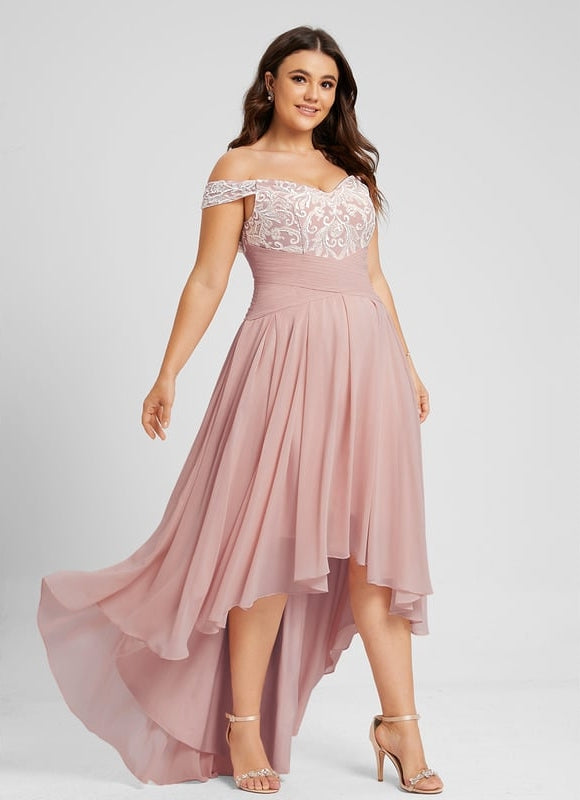 Robe Trapèze Élégance Romantique - gallery 8