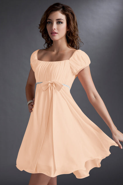 Robe Trapèze Douceur Pêche
