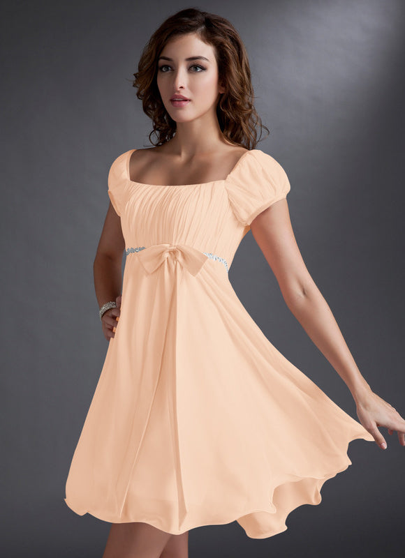 Robe Trapèze Douceur Pêche