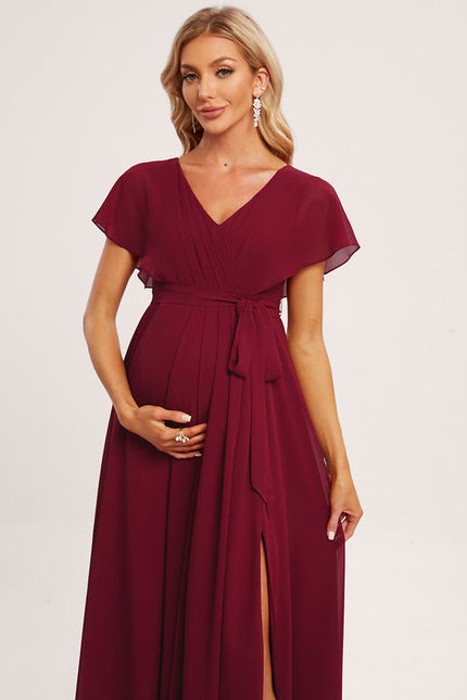 Robe Trapèze Maternité Fluidité - gallery 2