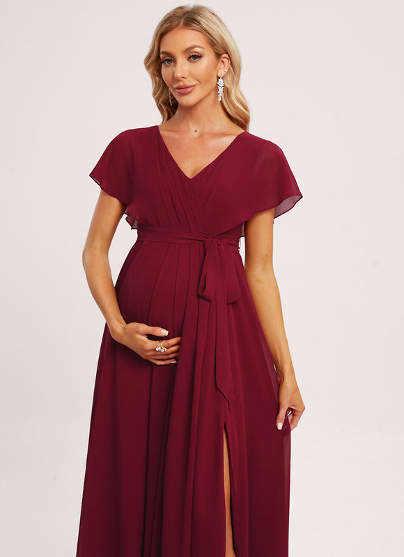 Robe Trapèze Maternité Fluidité - gallery 2