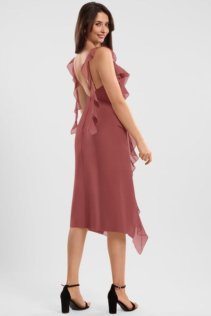 Robe Trapèze Émeraude Volante - gallery 1