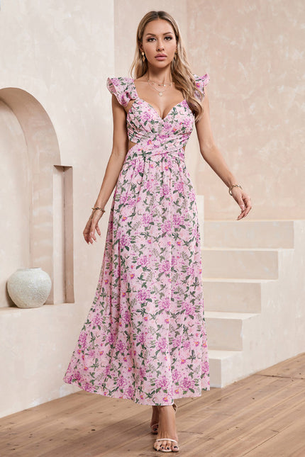 Robe Trapèze Rêverie Florale - gallery 4