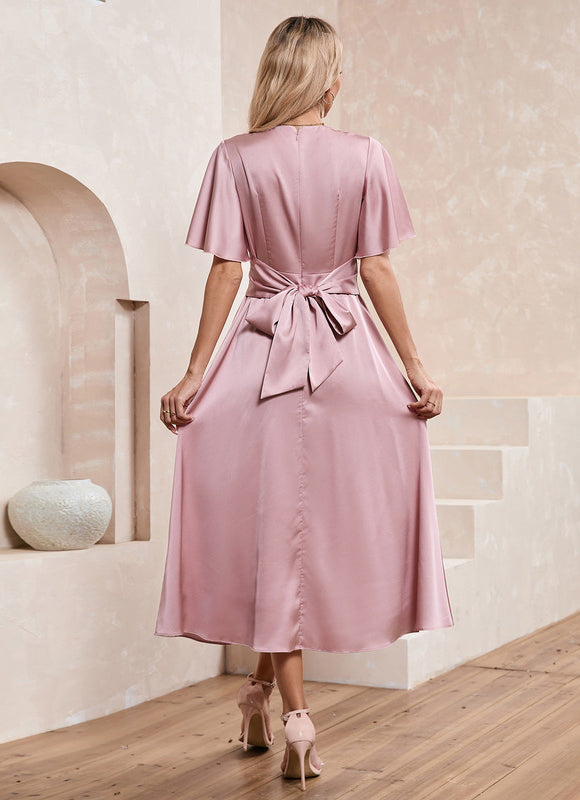 Robe Trapèze Charme Sombre - gallery 5