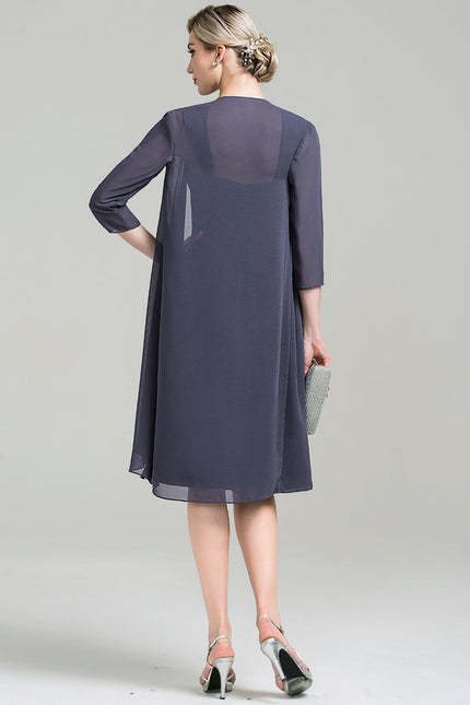 Robe Trapèze Charme Élégant - gallery 5