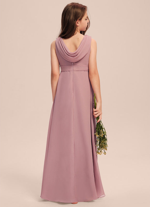 Robe Trapèze Vert Doux Éclat - gallery 5