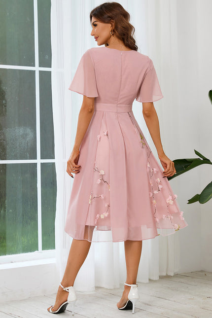 Robe Trapèze Noir Chic Aérien - gallery 1